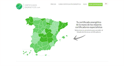 Desktop Screenshot of certificadosenergeticos.com