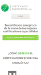 Mobile Screenshot of certificadosenergeticos.com